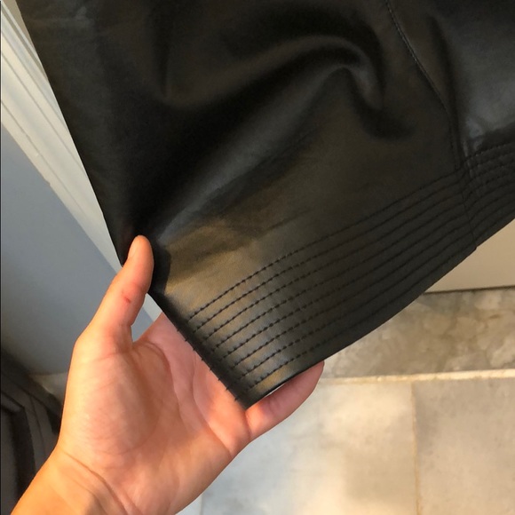 Faux leather dress - Picture 3 of 4